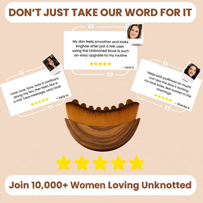 Unknotted™ Lymphatic Contour Face Brush